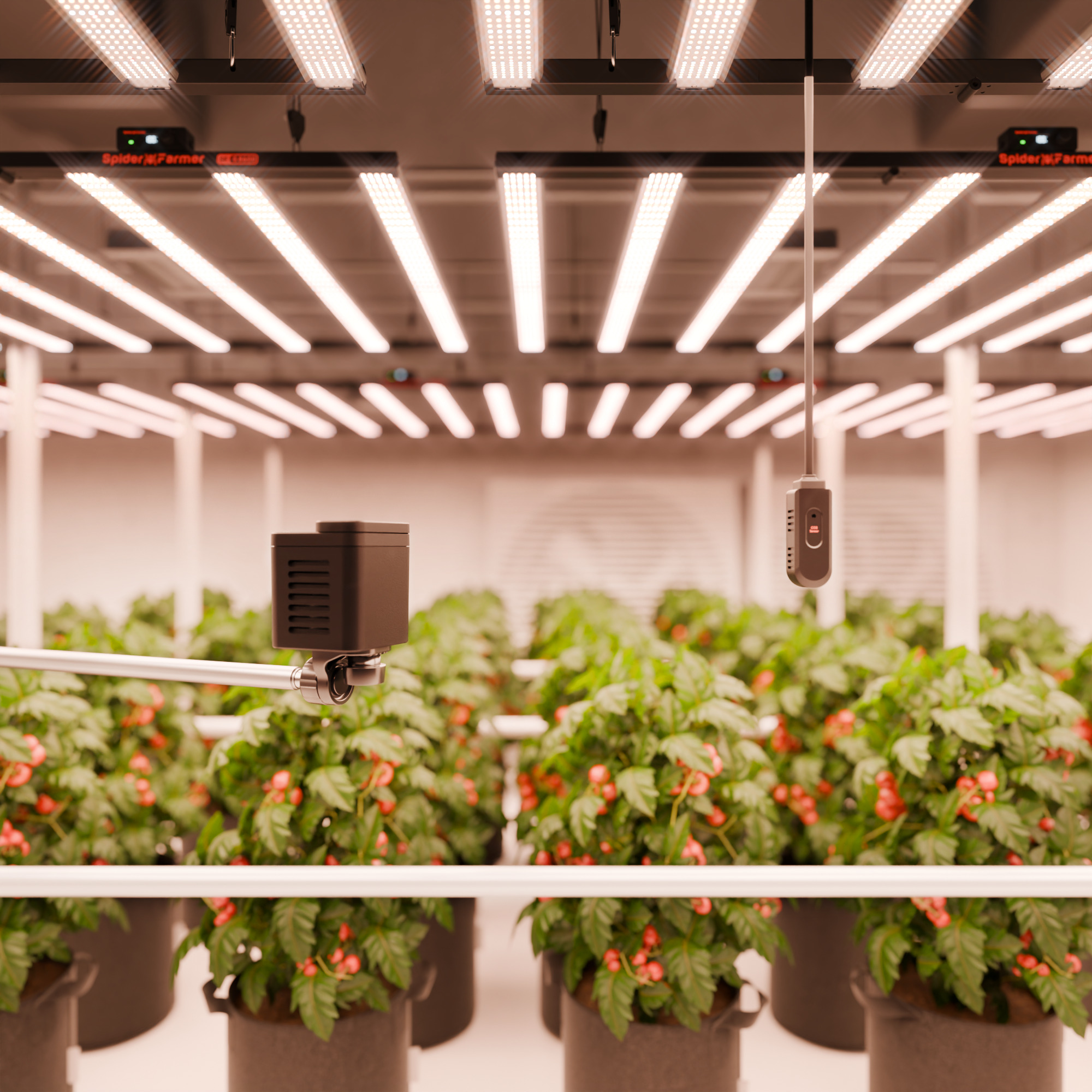 Kits SensorPro del sistema de cultivo Spider Farmer Genius 2025 con sensor de CO2 y medidor PAR - Imagen 7